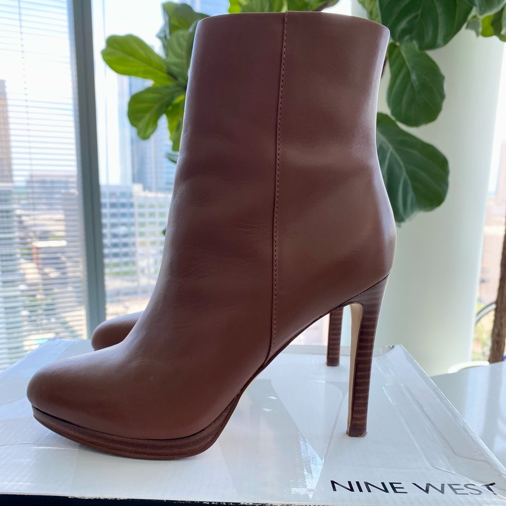 Nine West Women's Brown High Heel Boots